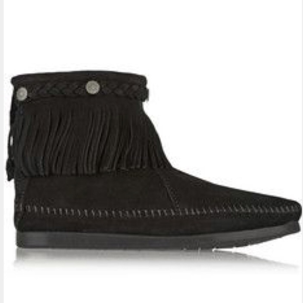 High top back zip boot